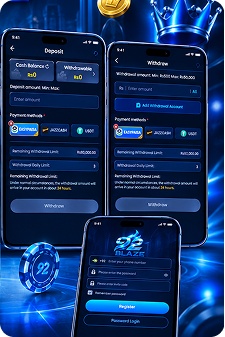 Deposit screen