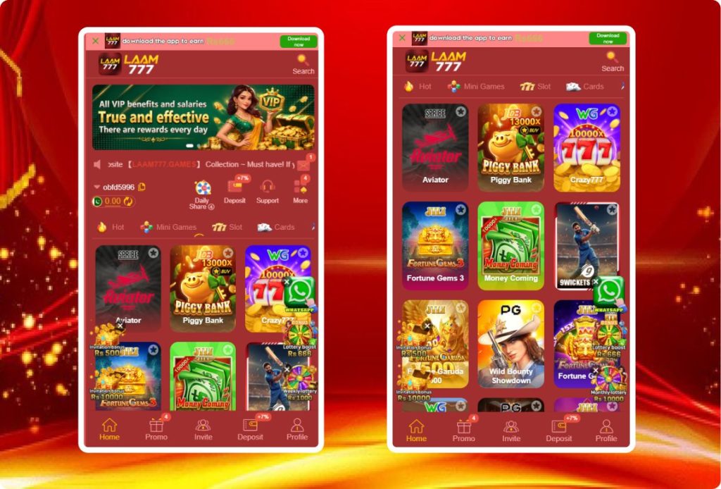 Home image LAAM 777 Game