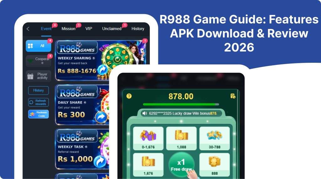 Reward screen